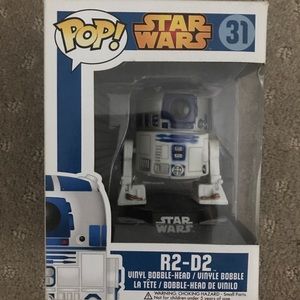 Retro vintage funko pop r2d2
